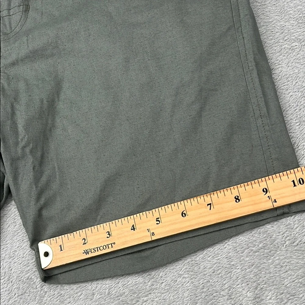 NEW Prana 32‎ Hemp Blend Furrow Short Men's Thyme Green Casual Shorts